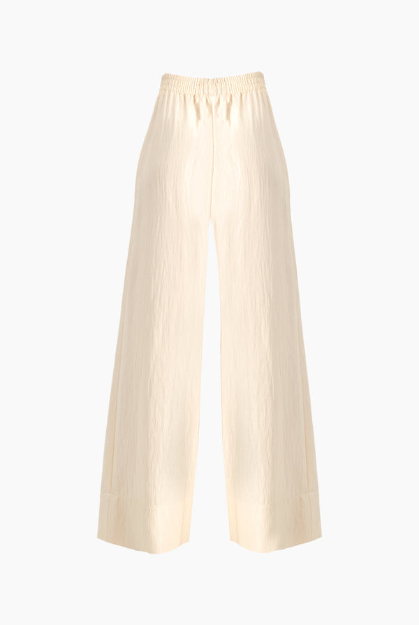 Pantalón amplio con resorte