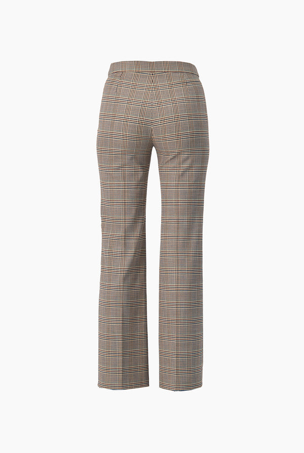 Pantalon recto de pinzas traseras