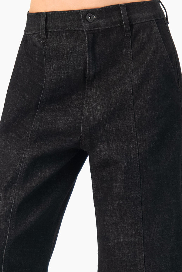 Jeans amplio de tiro alto