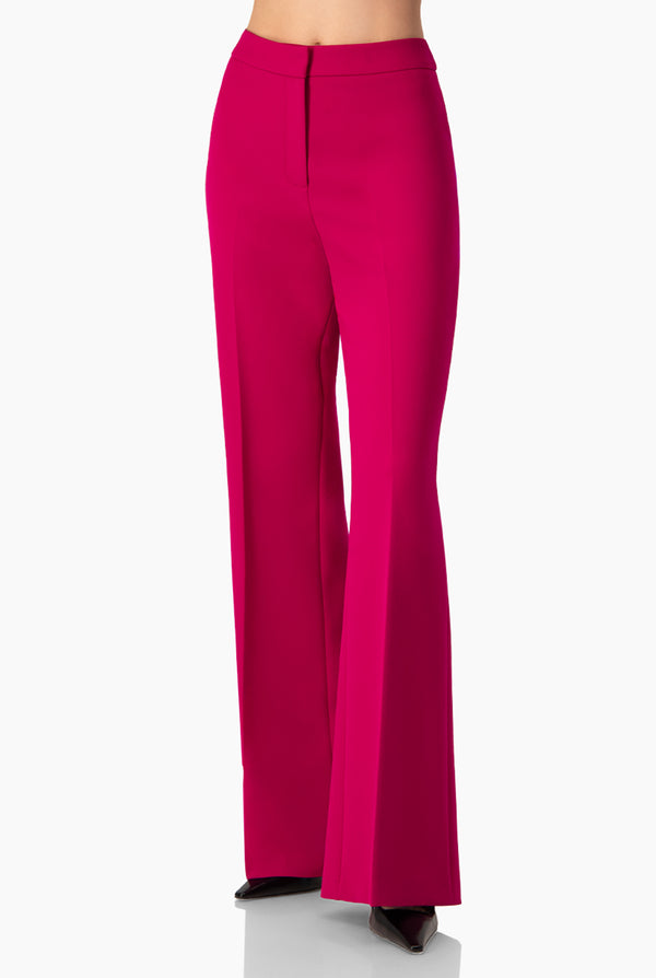 Pantalon fucsia recto