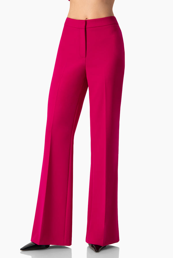 Pantalon fucsia recto
