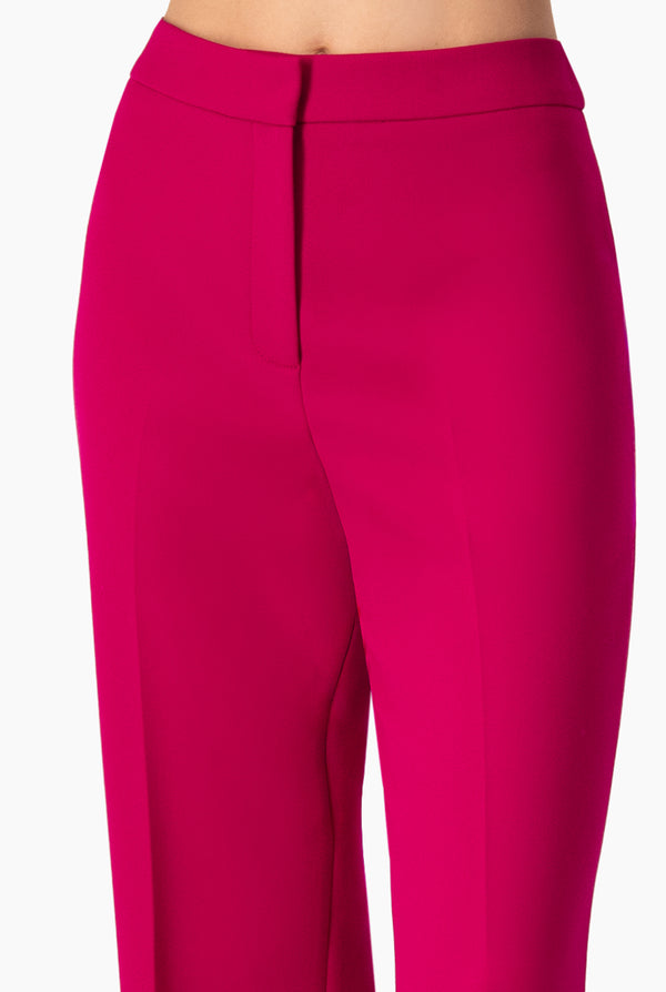 Pantalon fucsia recto