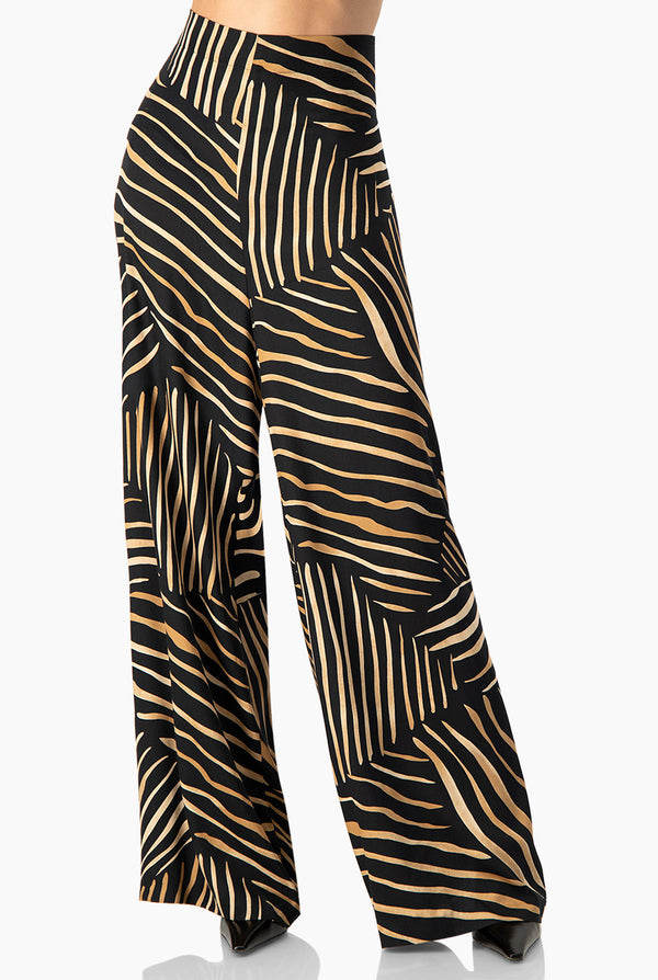 Pantalon amplio con estampado