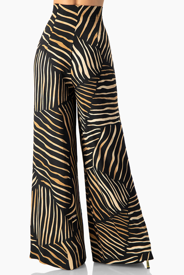 Pantalon amplio con estampado