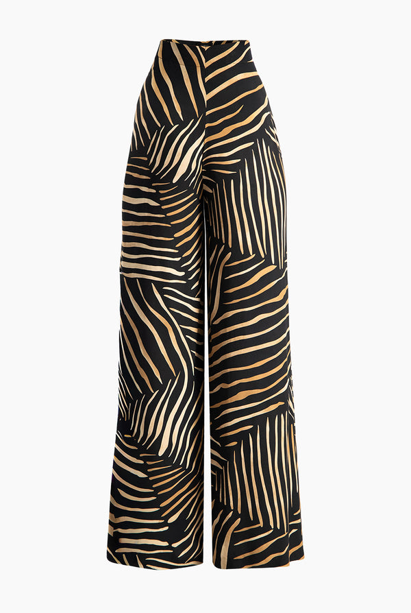 Pantalon amplio con estampado