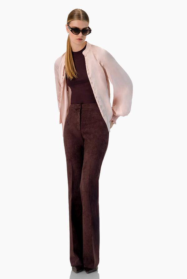 Pantalona campanado cafe