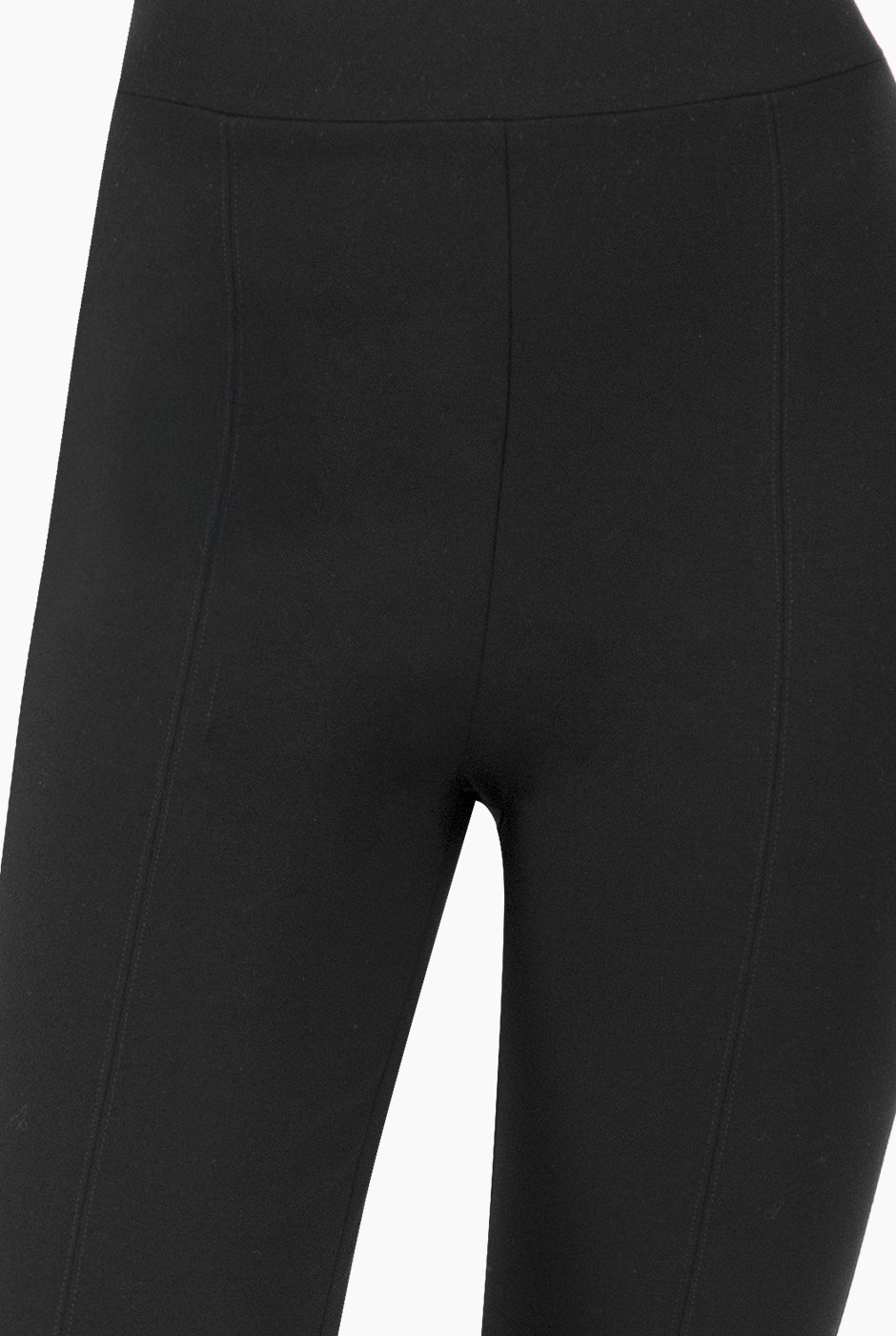 Legging negro con aberturas en los tobillos