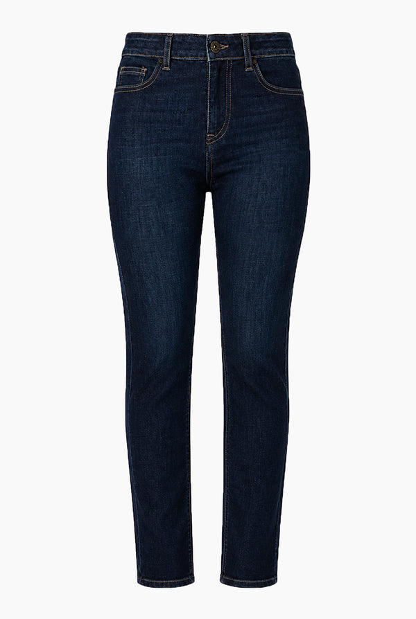 Jeans skinny de un boton