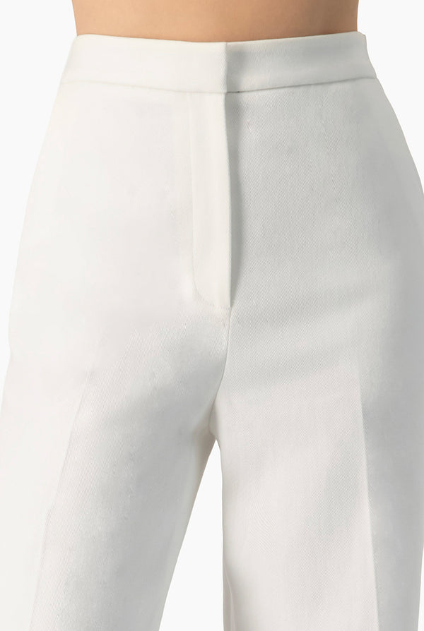 Pantalon blanco sastreado