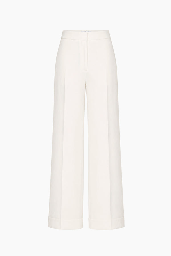 Pantalon blanco sastreado