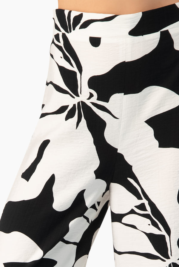 Pantalon amplio estampado