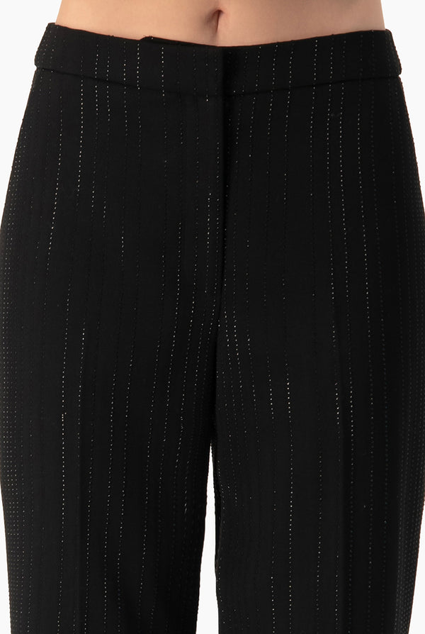 Pantalon capri con bolsillos