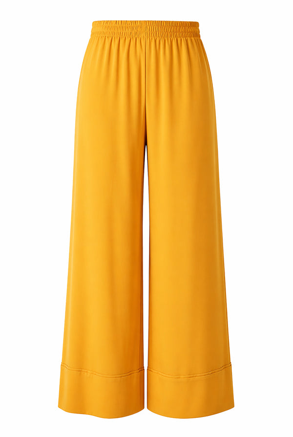 Pantalon pierna amplia naranja