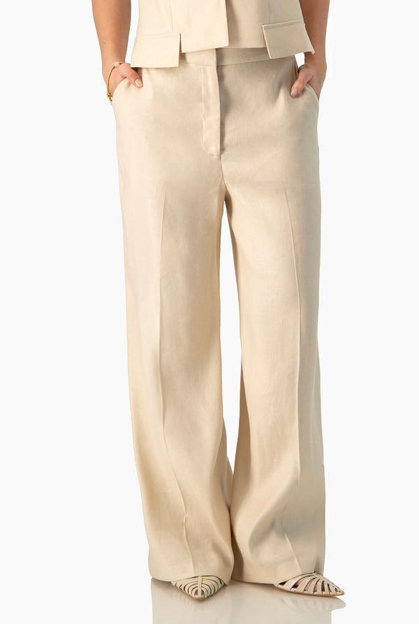 Pantalon Ivonne pierna ancha recto