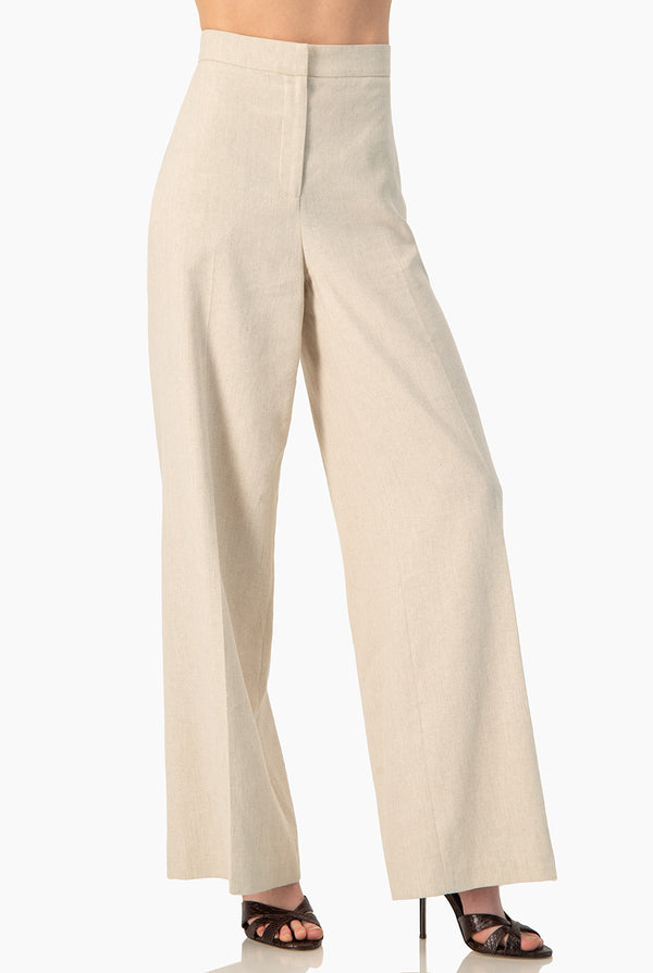 Pantalon Ivonne color beige