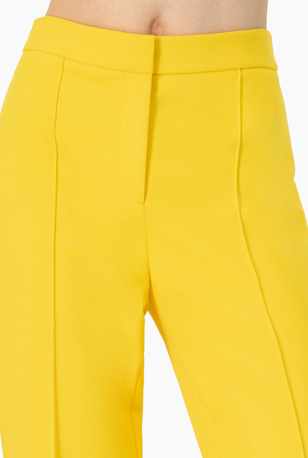 Pantalon sastreado Ivonne amarillo