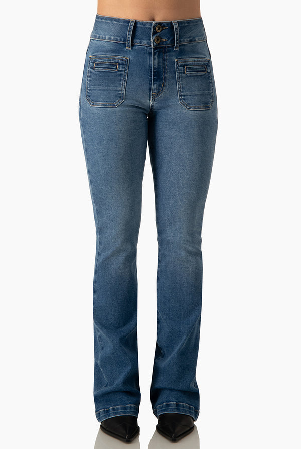 Jeans Ivonne doble boton
