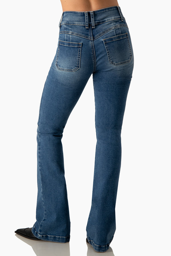 Jeans Ivonne doble boton
