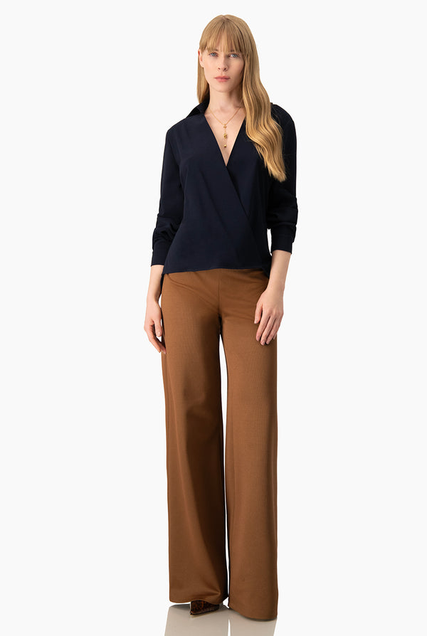 Pantalon amplio Ivonne sin bolsas