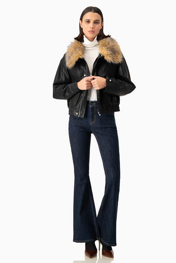 Jeans Ivonne campana de un boton
