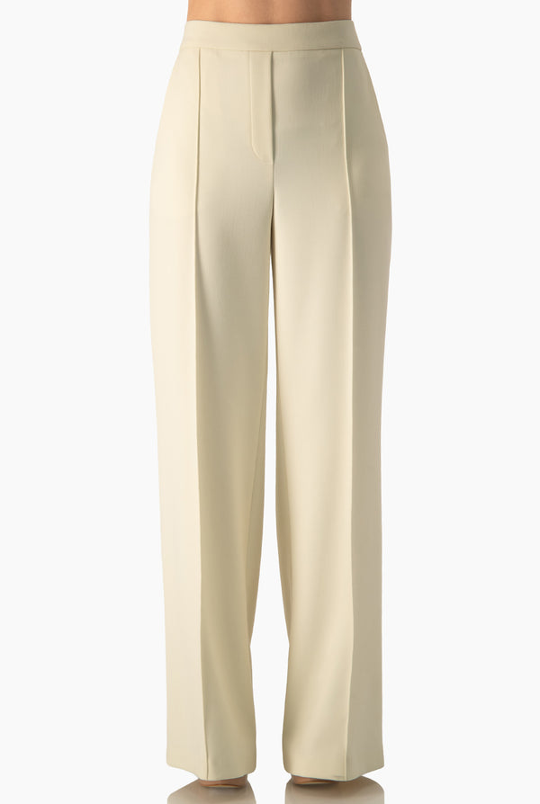 Pantalon Ivonne recto marfil