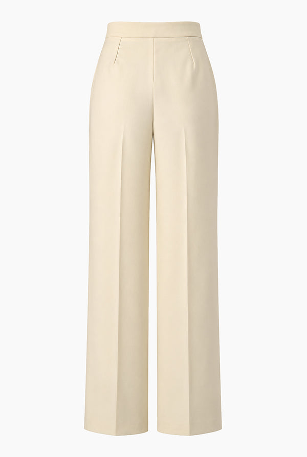 Pantalon Ivonne recto marfil