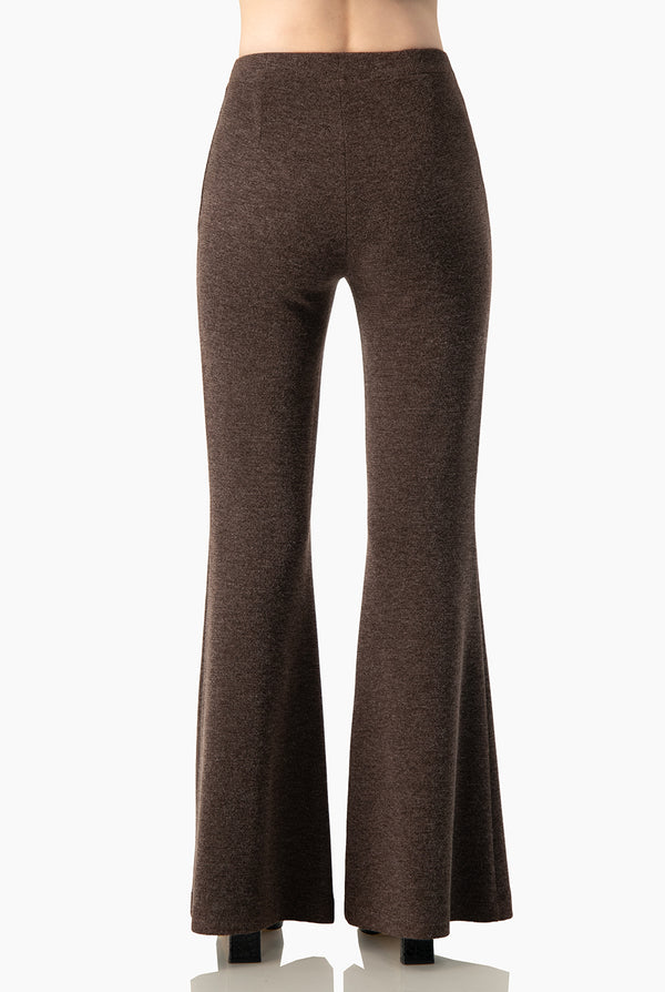 Pantalon Ivonne cafe semi campana