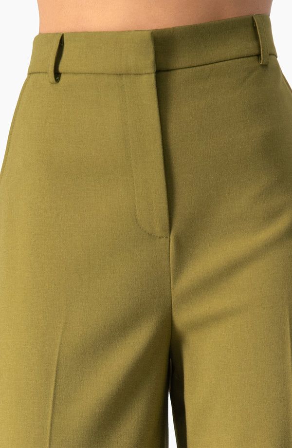 Pantalon liso Ivonne verde