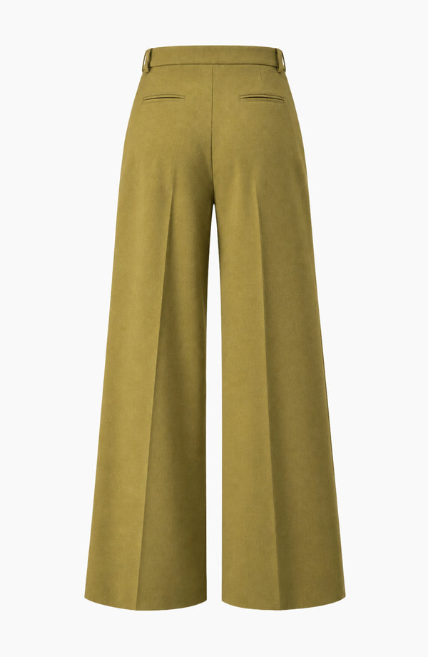 Pantalon liso Ivonne verde