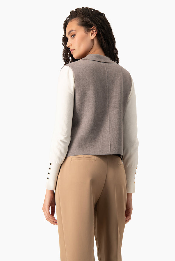 Chaleco Soft Taupe