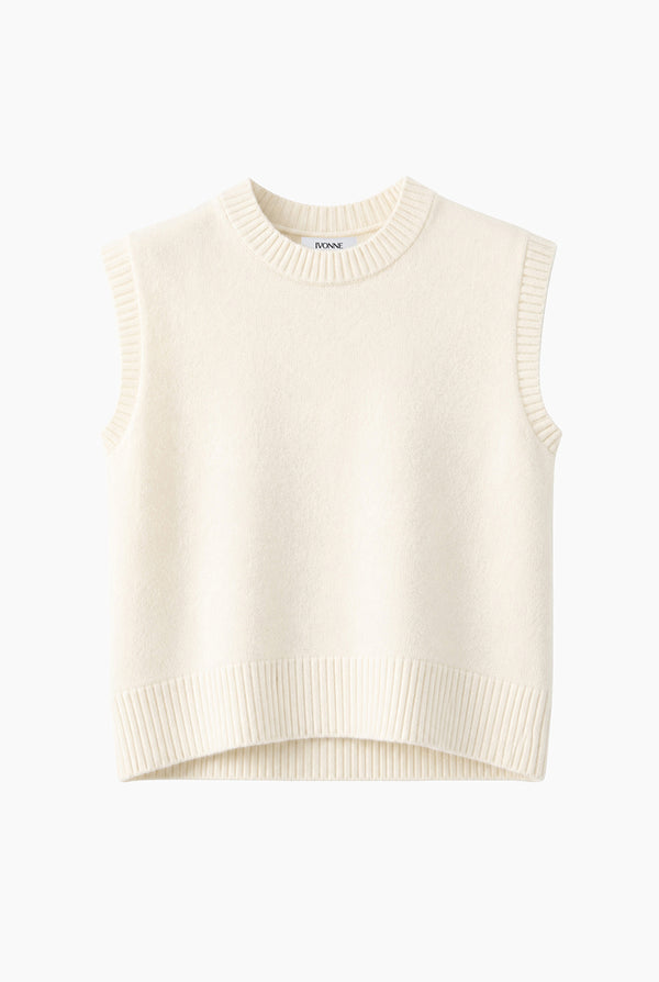 Chaleco Ivory Knit