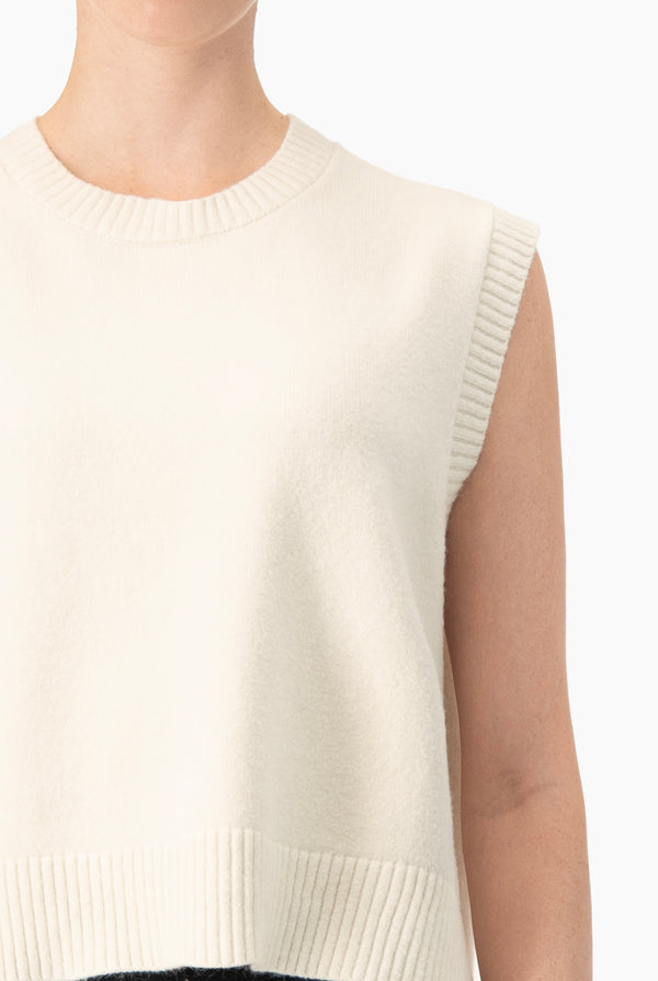 Chaleco Ivory Knit