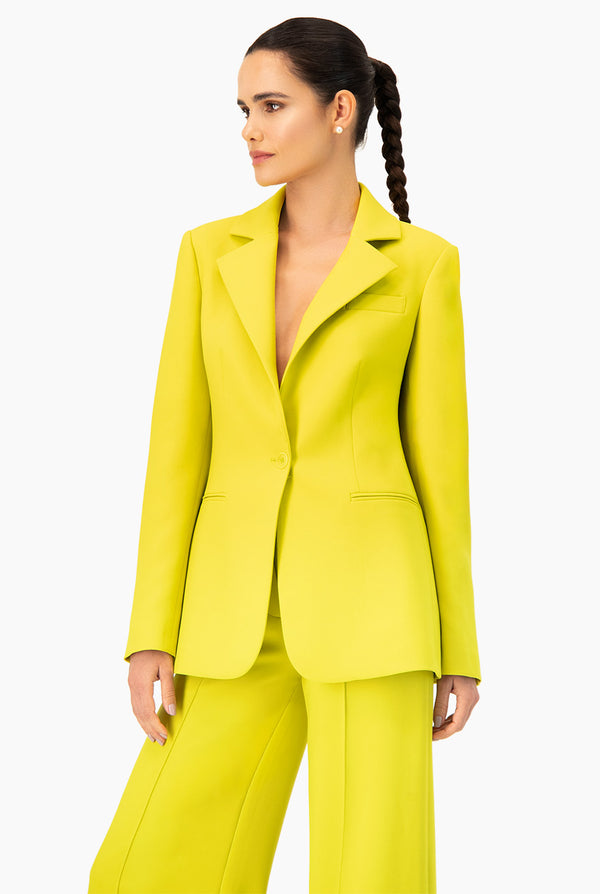 Saco sastreado verde