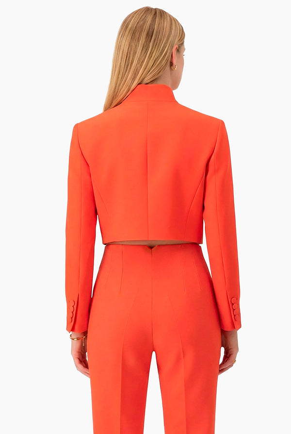 Saco corto cruzado naranja