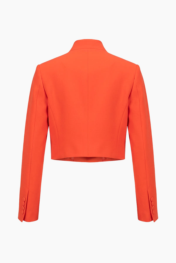 Saco corto cruzado naranja