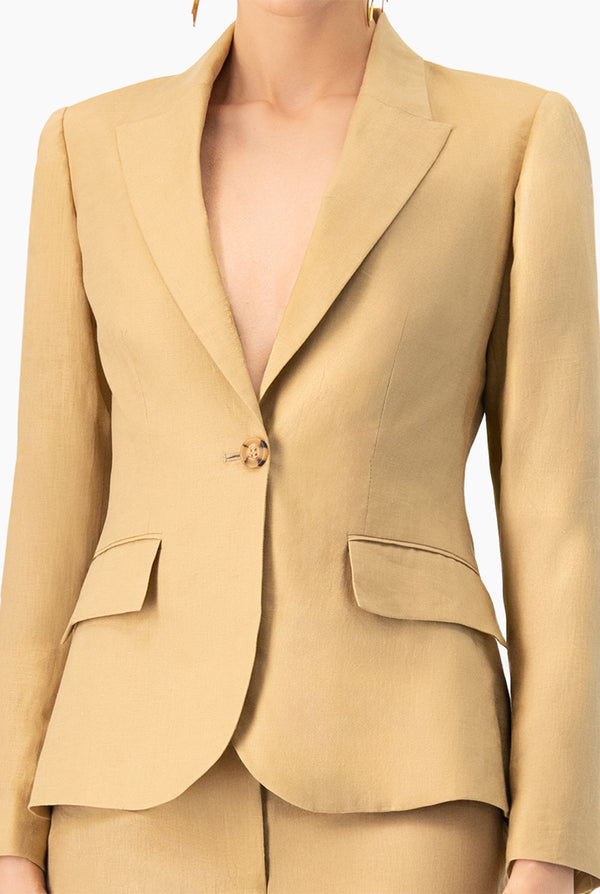 Saco sastreado de un boton