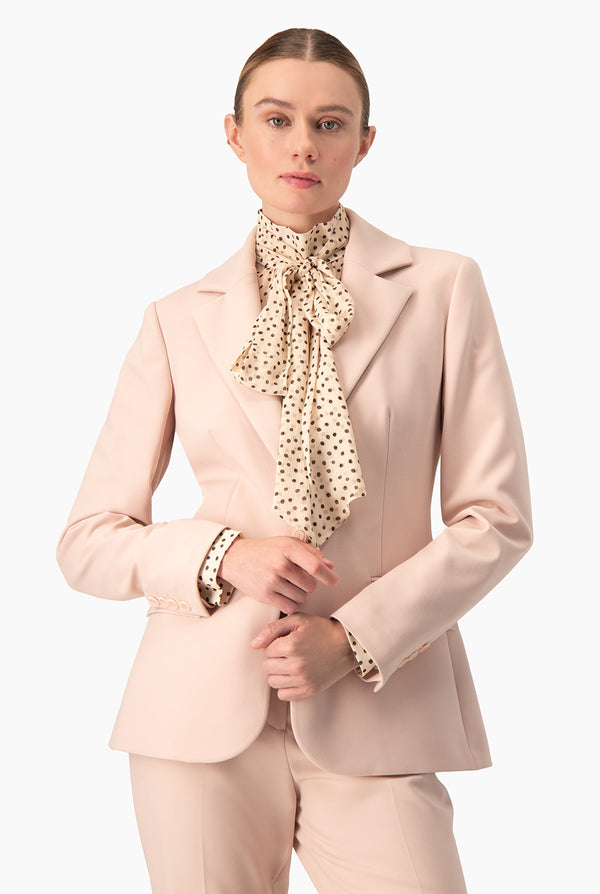 Saco Ivonne de cruce sencillo rosa