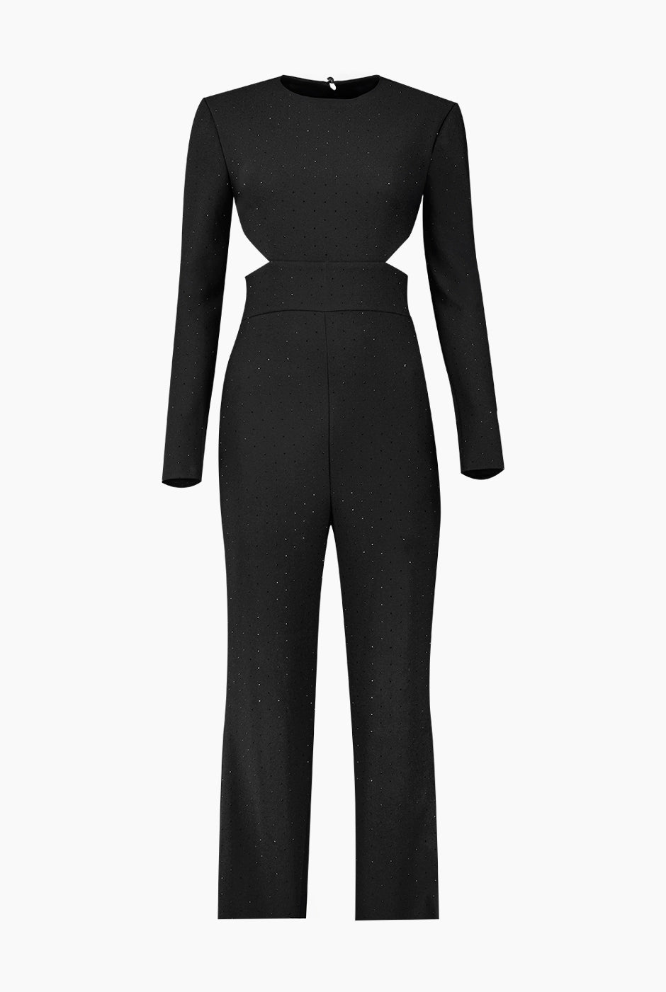 Jumpsuit negro cut out