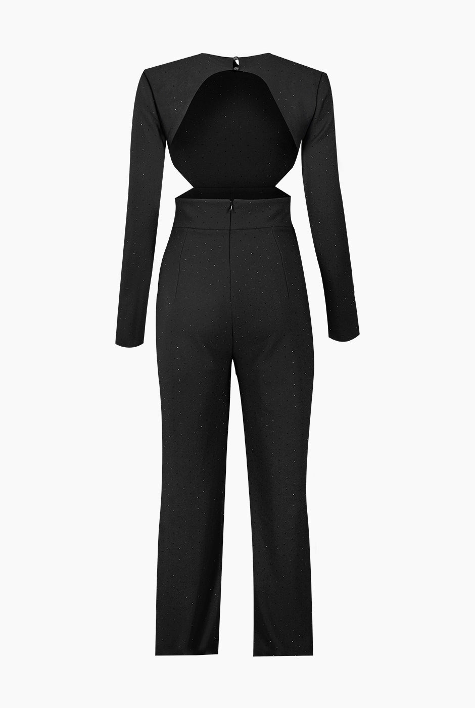 Jumpsuit negro cut out