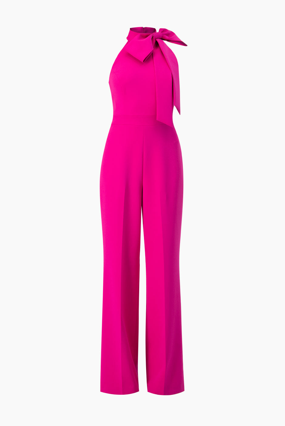 Jumpsuit en tono fucsia sin mangas