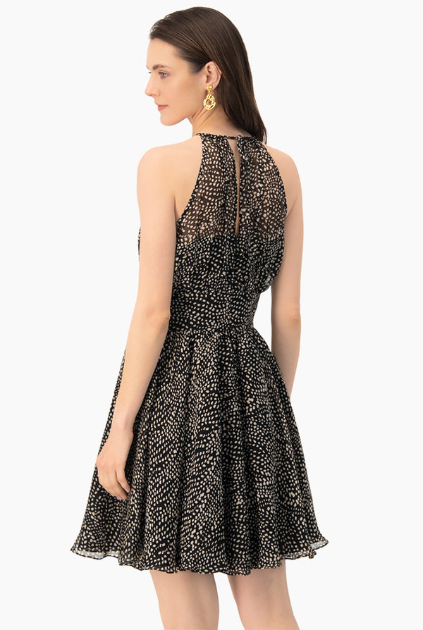 Vestido corto linea A