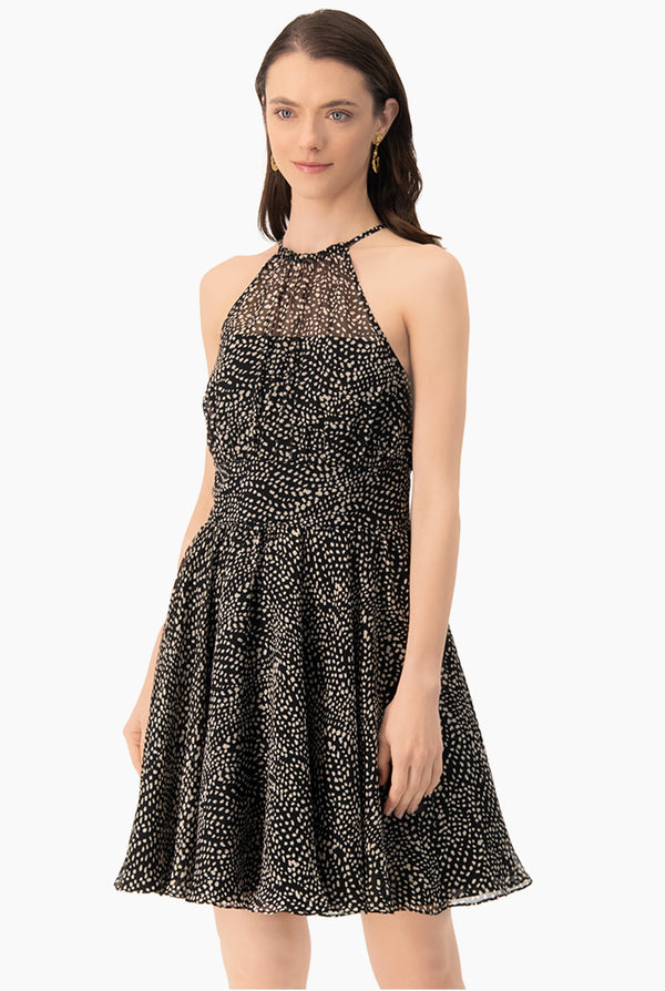 Vestido corto linea A