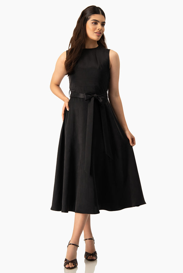 Vestido linea A en color negro