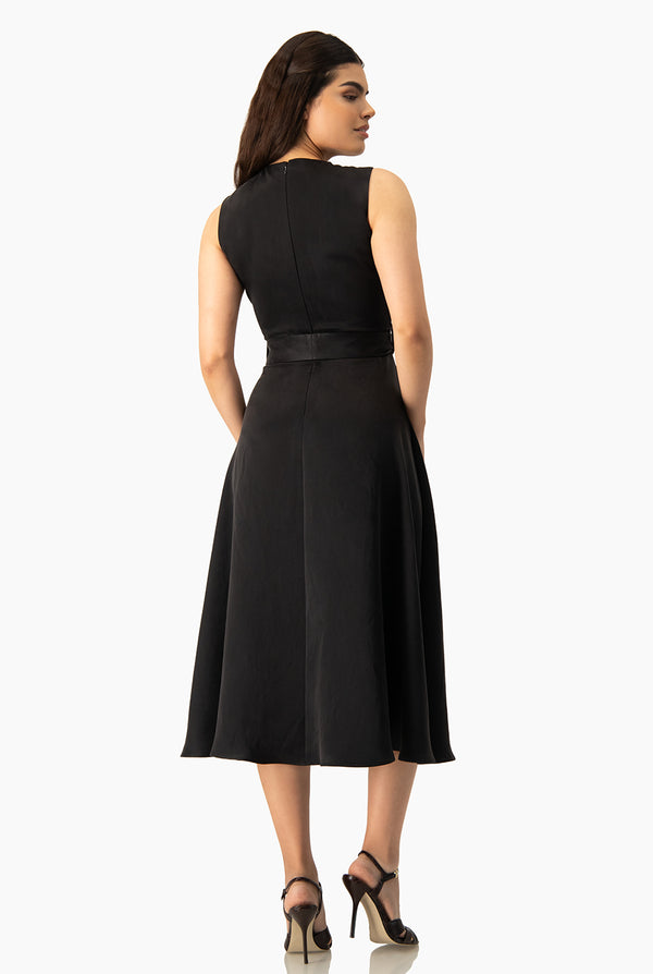 Vestido linea A en color negro