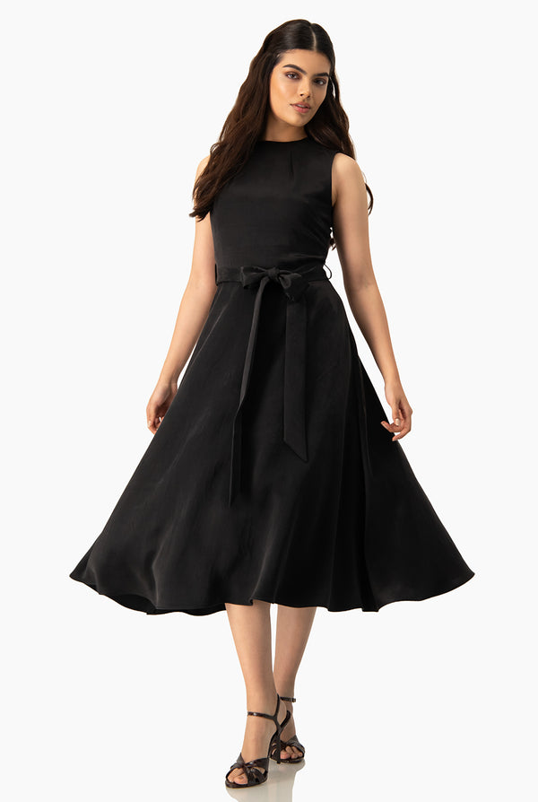 Vestido linea A en color negro