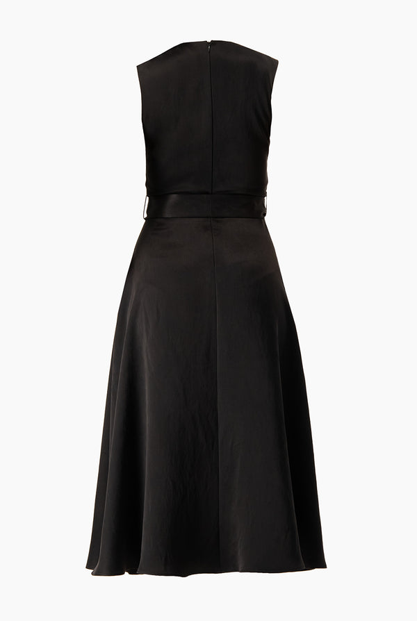 Vestido linea A en color negro