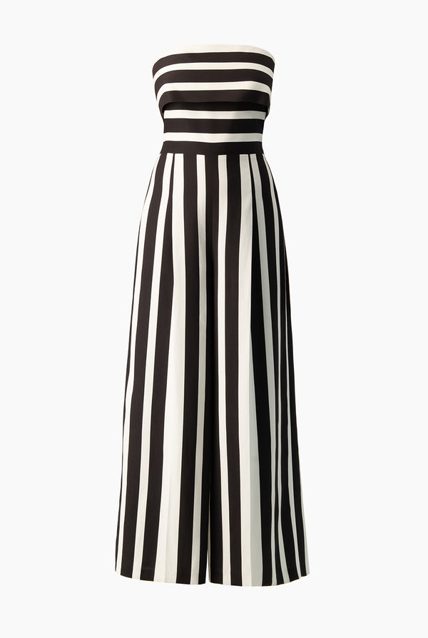 Jumpsuit pierna ancha sin mangas