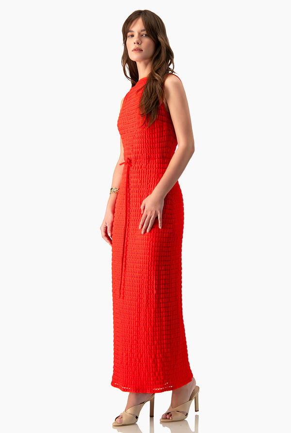 Vestido Ivonne tejido largo
