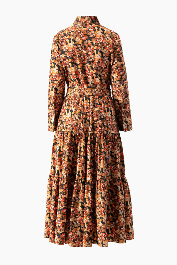Vestido Ivonne camisero manga larga