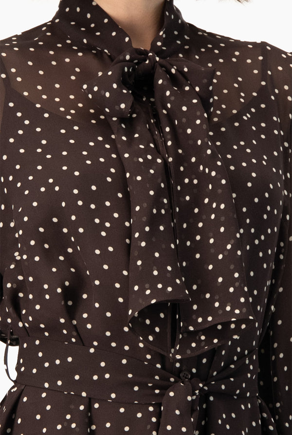 Vestido Ivonne de lunares